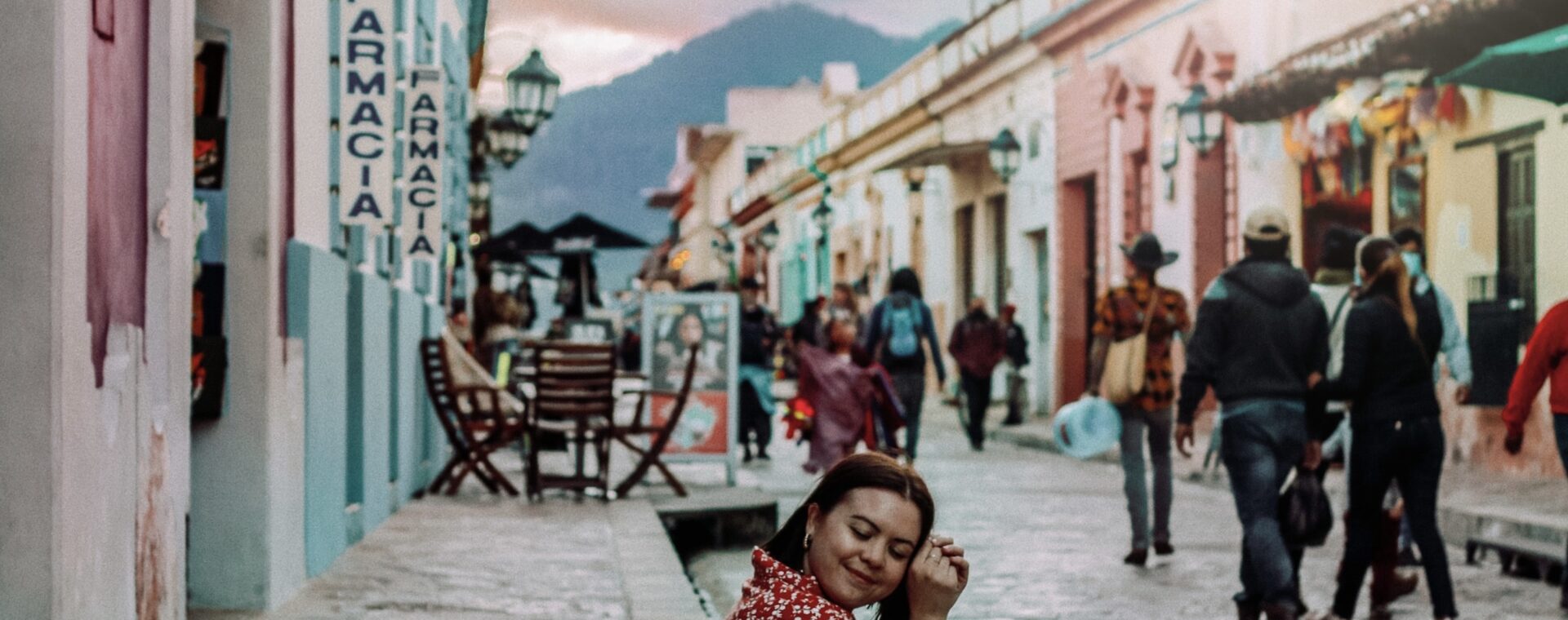 sunset in san cristobal de las casas